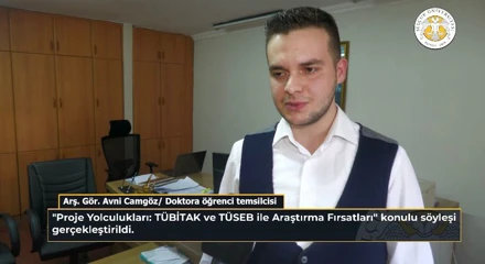 Sağlık Bilimleri Enstitüsü Lisansüstü Eğitim Söyleşileri